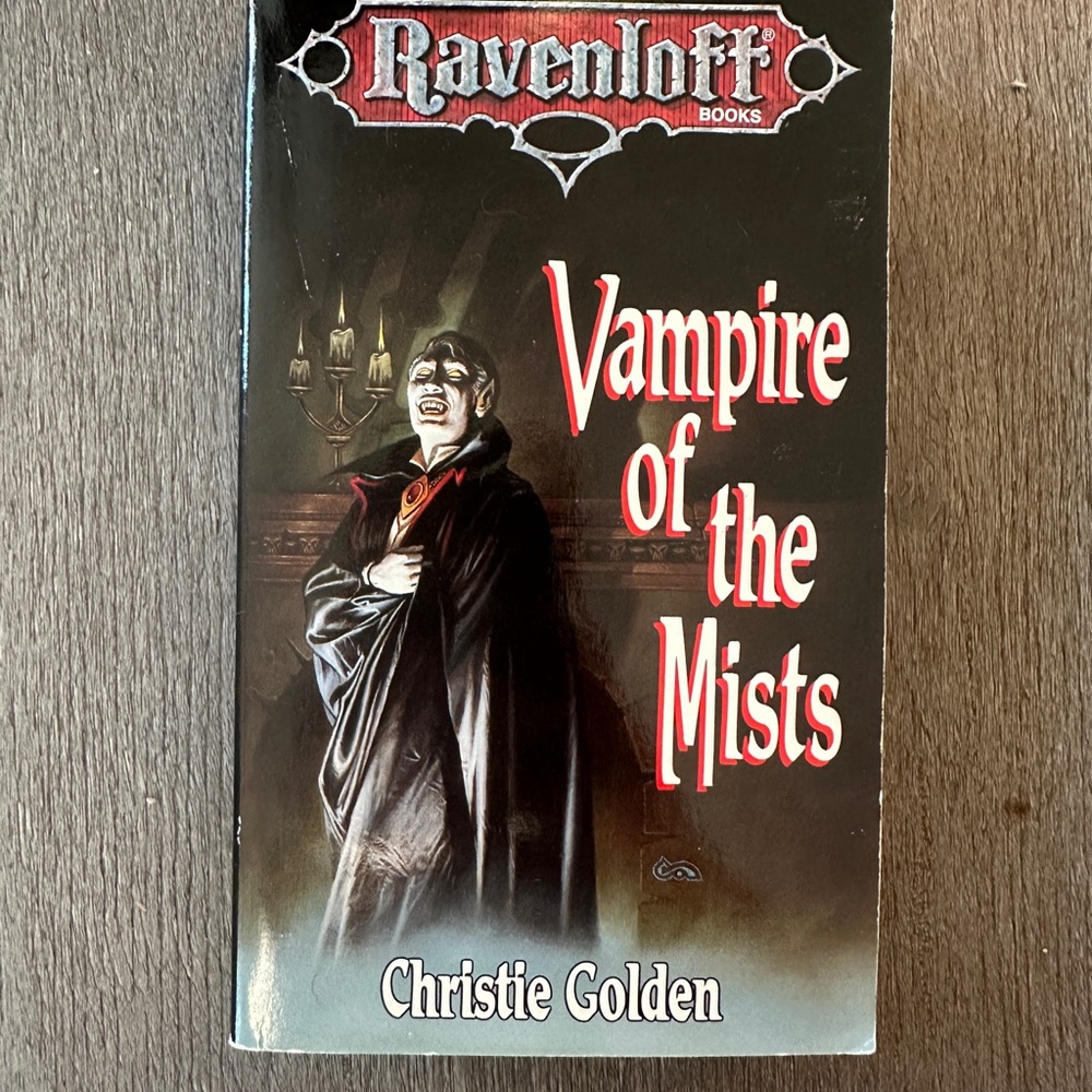 Ravenloft Vampire of the Mists Book